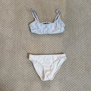 Target White Women's Two-Piece Bikini Set